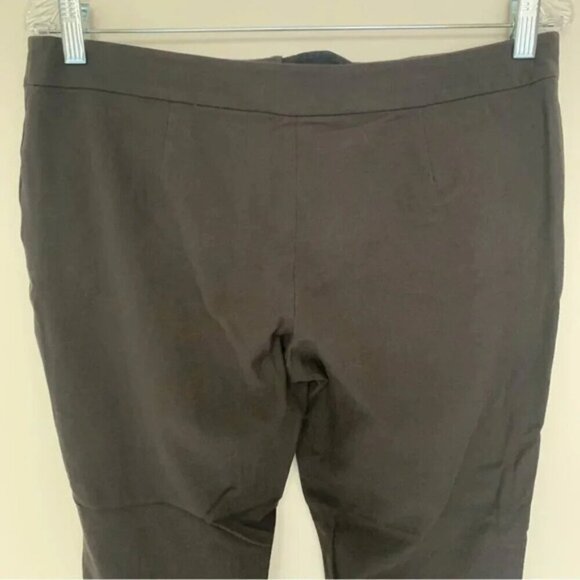The Row Brown Pleated Cropped Dress Pants 8 - Picture 5 of 10